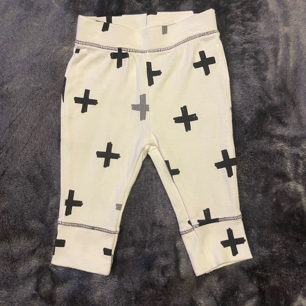 Cross infant pants